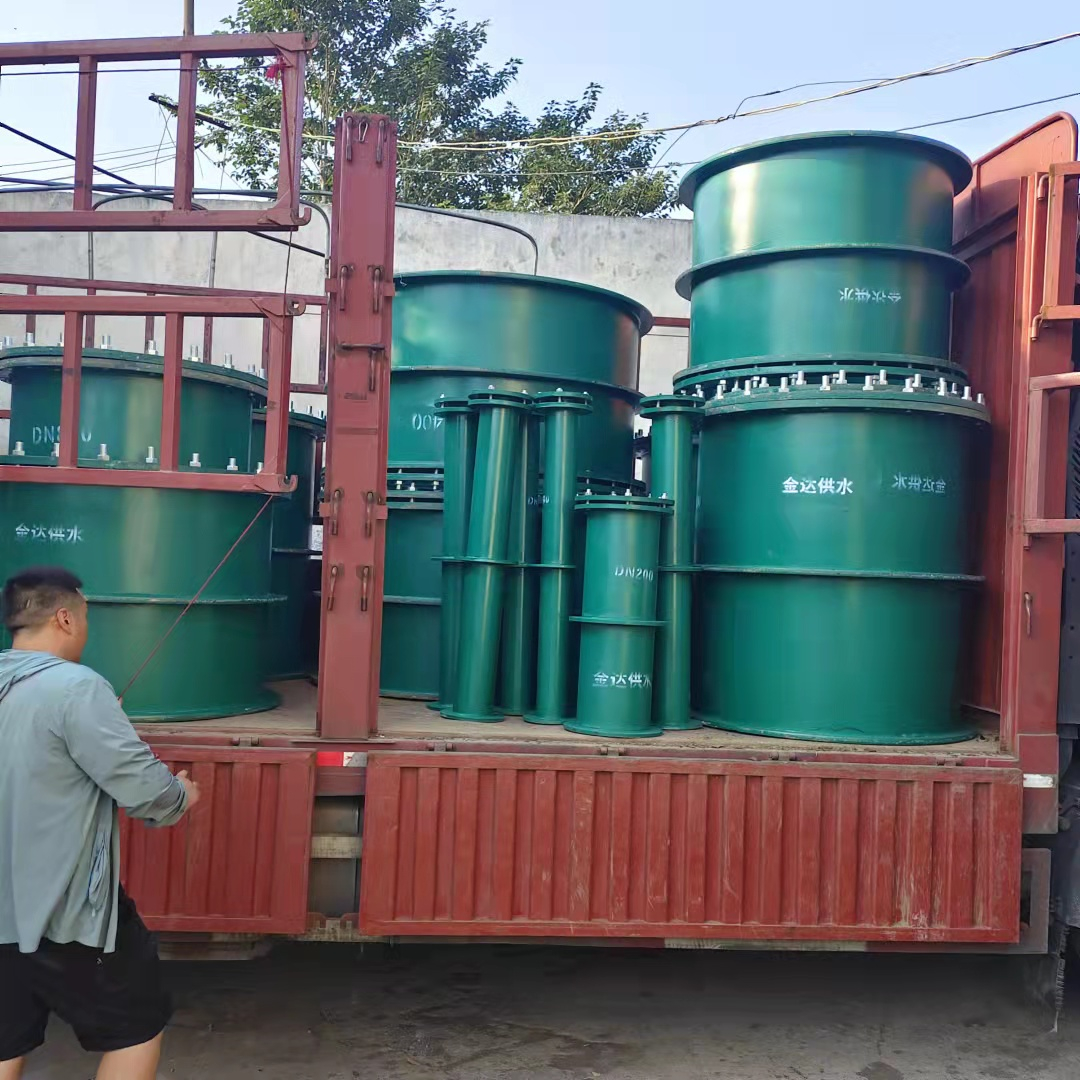 我司为新乡金融街项目定制优质套管